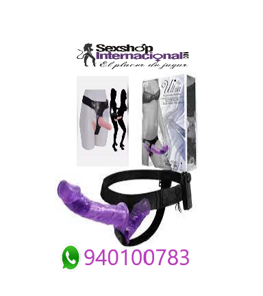 ARNÉS DUAL VIBRADOR DOBLE PENETRACION SEXSHOP LOS OLIVOS 015335930